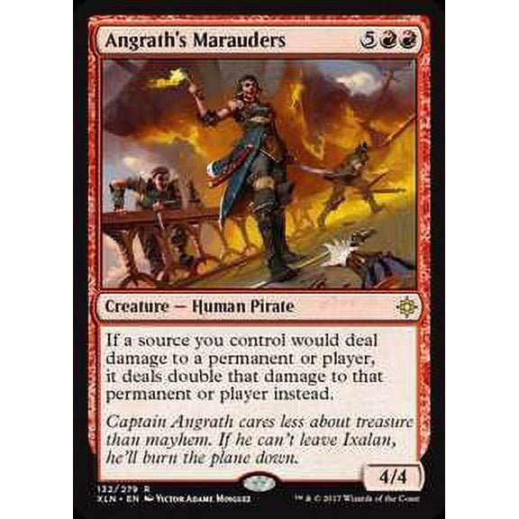 MtG Ixalan Rare Angrath's Marauders #132