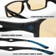 ENHANCE Battle Lens Blue Light Blocking Glasses - Computer Screen Glasses , Anti Blue Light , Anti Glare - Gaming Glasses Eye Strain Relief , Ultra Durable Design and Blue Screen Filter Eyewear - image 9 of 9