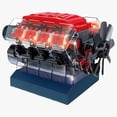 thumbnail image 3 of Explore Science V8 Model Engine - STEM, 3 of 7