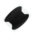 thumbnail image 4 of Car Door Handle Sticker Carbon Fiber Protector Film Anti-scratch Door Handle Anti-scratch Universal Auto Handle Cover, Black, 4 of 8