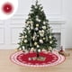 thumbnail image 1 of Falda para Árbol de Navidad, Elementos Clásicos Navideños, Decoración Navideña, Falda para Árbol, Decoración Inferior para Árbol de Navidad, Delantal, Regalo, 1 of 6