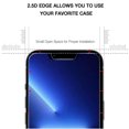 thumbnail image 6 of Screen Protector for Apple iPhone 13 /13 Pro Tempered Glass Screen Protector, Heavy Duty Anti-Scratch Anti-Bubble Tempered Glass Film 9H Hardness Cover - Clear, 6 of 7