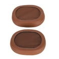thumbnail image 4 of Almohadillas para auriculares, suaves y transpirables, almohadillas de repuesto para ATH‑MSR7 M40X M50X, color marrón, 4 of 8