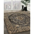 thumbnail image 3 of Ahgly Company Machine Washable Indoor Rectangle Traditional Mocha Brown Area Rugs, 7' x 10', 3 of 7