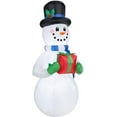 thumbnail image 2 of Airblown Inflatables Snowman with Gift Box, 2 of 3