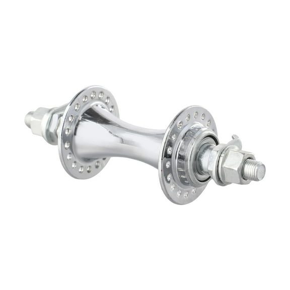 Bicycle Hub 36 Hole Front Rear Wheel Hub Set For Mtb Road Bikes Silver Smooth Axle Design Front Hub