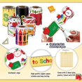 thumbnail image 3 of 160ft Back to School Border for Bulletin Board, ABC Classroom Decoration, 6 Rolls Apple Drawing Crayon Bulletin Board Border Rolls for Back to School Chalkboard Whiteboard Poster Decor, 3 of 7