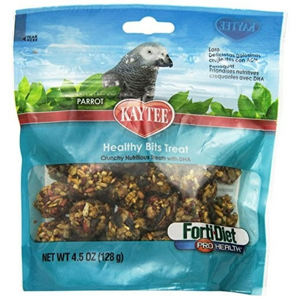 Kaytee FortiDiet Pro Health Healthy Bits Parrot Bird Treats, 4.5oz