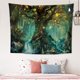thumbnail image 2 of Tapiz colgante de árbol iluminado, manta de pared, colchón de dormitorio, tela de fondo artístico Tmvgtek Para estrenar, 2 of 9