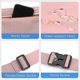 thumbnail image 4 of Riñonera para mujer, riñonera de nailon, riñonera para viajes, senderismo, correr, bolsillo grande para teléfono celular, unisex, 4 of 5