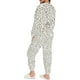 thumbnail image 3 of Conjunto de Pijama para Mujer Shendy Vendy Manga Larga Cuello Redondo con Estampado Transpirable, 3 of 4
