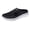 Black, variant on NOKIO Mens Side Hollow Sneakers Breathable Open Back S𝗅ip On Casual Mules Shoes Lightweight Non-S𝗅ip L𝗈afers Summer Comfortable Knit Mesh Sport Slippers Fashion Laceless Athlet𝗂c Shoes