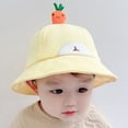 thumbnail image 3 of Children Hat with Adjustable Buckle Sun Protection Fashion Fisherman Hat Kids Sunhat for Travel, 3 of 8