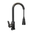 thumbnail image 2 of Pull Kitchen Faucet, Cold And Hot Water Dual Purpose Splash Proof Faucet, Fast Heating Household Wash Basin Faucet, 2 of 13