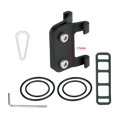 thumbnail image 1 of MYG for Bicycle Number Plate Mount Holder Triathlon Race Seatpost Bracket with Rubber Bands Lightweight PVC Easy Install Quick Release Compatible with for Most Bikes, 1 of 9
