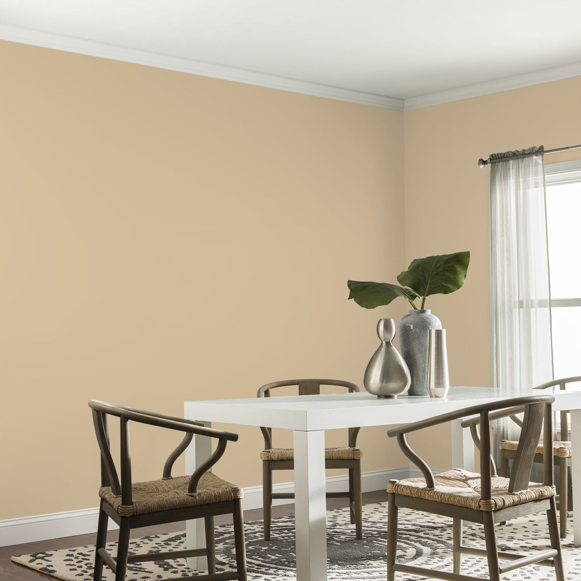 Glidden HEP Pony Tail / Beige, Eggshell Interior Paint with Primer, 1 Quart