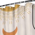 thumbnail image 3 of Waterproof Bohemian Shower Curtain 72x72 Inch Boho Style Polyester Unique Shower Curtain for Bathroom Hotel Home Decor with 12 Plastic Hooks, 3 of 5