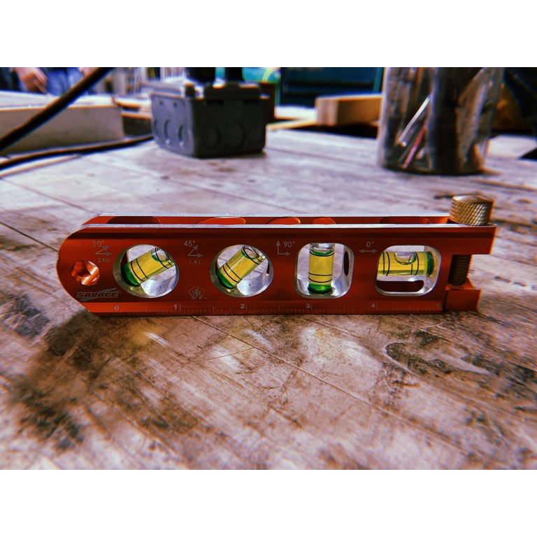 Swanson Savage 6-inch Magnetic Aluminum Torpedo Level with