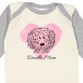 thumbnail image 4 of Inktastic Doodle Mom Girls Long Sleeve Baby Bodysuit, 4 of 5