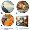 thumbnail image 3 of Designart "In Lyon French Riverside wall art I" Cityscapes Floater Framed Wall Decor, 3 of 7