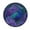 Peacock Pattern, variant on 36.2 Inch Round Floor Mat Pastel Colors Unicorn Carpet Decor Rug for Living Room Bedroom