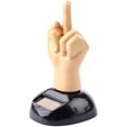 thumbnail image 1 of XYCCA Car Dashboard Solar Powered Mid Finger Shaking Toy Dancing Figure Toy Decorative Toy Figures Playsets, Learning and Education-5283, 1 of 4