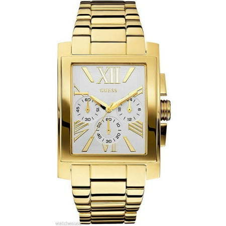 Guess Men's U0009G2 Stainless Steel Gold-Tone Classic Dress Watch