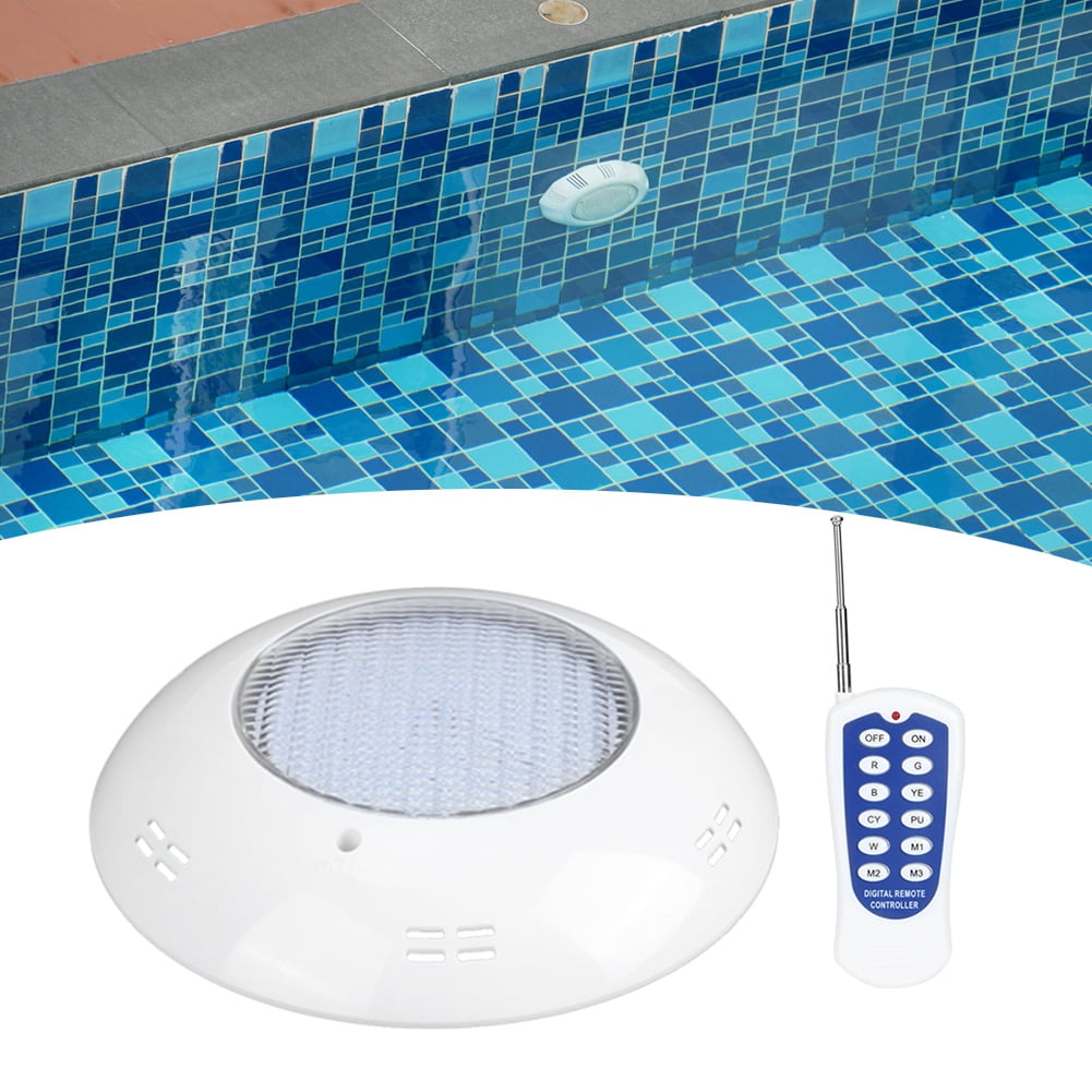 Domqga 360LED Swimming Pool Lights,Remote Control Underwater Light,360LED Swimming Pool Lights