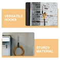 thumbnail image 4 of 2pcs Heavy Duty Wall Hooks for Garage Storage Tool Organizer for Bikes Utility Items and Garden Hose Holder, 4 of 8