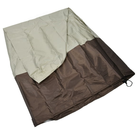 Waterproof Garden Fountain Cover, Durable Protector For Outdoor Patio And Winter, Foldable, Oxford Cloth Material, 210D Silver Coated, 68.1 X 48.0in