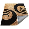 thumbnail image 5 of Rugsotic Carpets Hand Tufted Shag Polyester Eco-Friendly Area Rugs - 8'x10', Rectangle, Gold Brown, Plain Solid Design, High Pile Handmade Anti Skid Rugs for Living Room, Bed Room K00048, 5 of 5