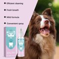 thumbnail image 1 of Pet Tooth Spray Care Clean Pet Mouth And Teeth Stain Removal Yellow Spray 100ml, 1 of 1