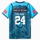 thumbnail image 3 of Camiseta de rugby indígena del estado de origen de los NSW Blues 2024 - Talla para hombre: S-5XL (nombre y número impresos) Calidad superior, 3 of 5