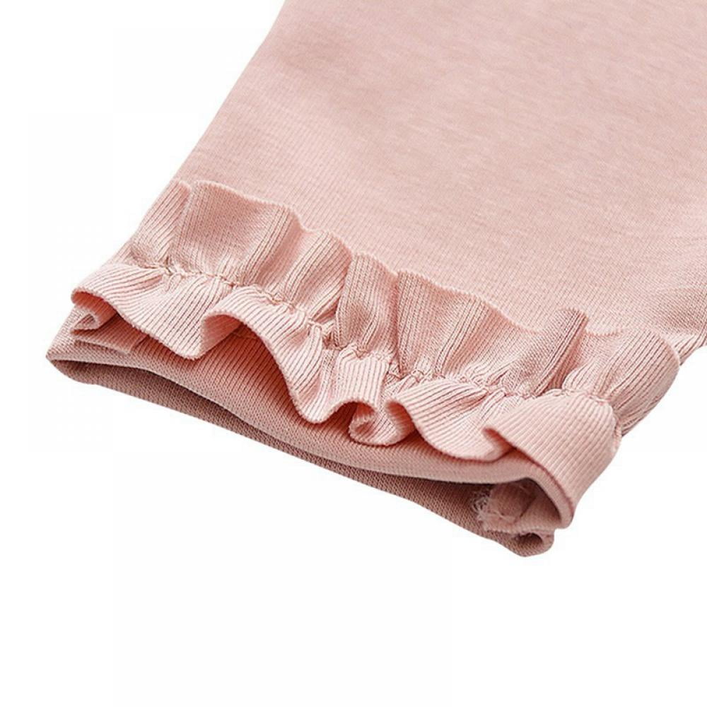 Toddler Baby Girl Leggings Kids Baselayer Pants for Athletic Dance Workout Running Yoga Size3M-4T