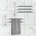 thumbnail image 1 of Vaidha Swivel Towel Rack Bathroom No Hole Towel Bar Integral Hook Pole Bathroom Shelf Storage Shelf, 1 of 6