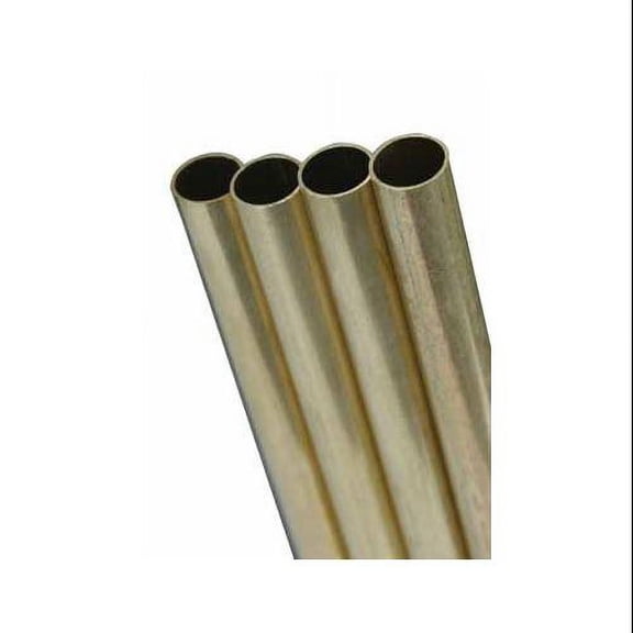 Round Brass Tube 12,7/32 (10) Multi-Colored