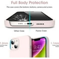 thumbnail image 4 of Liquid Silicone Case for iPhone 14 (6.1''), [Scratch-Resistant, Anti-Fingerprint, Shockproof] Protective Slim Fit Phone Case, 4-Layer Cover with Microfiber Lining, Silky-Soft Touch, Pink, 4 of 14