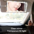 thumbnail image 4 of Car Vanity Mirror, Stable and Durable Lighted Makeup Mirror for Selfies for Car for Make-up, 4 of 8