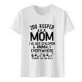 thumbnail image 5 of EQWLJWE Funny Zookeeper Aka Mom Animal Keeper Zookeeper Wife Gift T-Shirt, 5 of 5