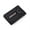 Black, variant on Nylon Trifold Casual Wallet for Male Men Women Young Novelty Money Bag Purse Zipped Coin ID Card Holder Pocket Kids