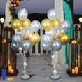 thumbnail image 2 of MesaSe Kit de Support de Ballon avec Lumières Support de Ballon Décoration Support de Ballon en Latex Réutilisable Support de Table pour Ballon Support de Colonne de Ballon Durable Kit de Support de Ballon, 2 of 9
