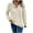 Khaki, variant on GigrtiJin Womens Plus Size Hoodies Long Sleeve Solid Color Sweatshirts Fall Comfy Button Fashion Pullover Tops