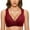 Wine, variant on Lixiuxyad under Control Maternity Bra Womens No Steel Ring French Womens Front Close Bra T Back Plus Size Seamless Unlined Bra For Large Bust
