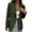 Army Green, variant on Vedolay Womens Tops Casual Women's Cropped Blazer Casual Open Front Crop Blazer Jackets,Dark Blue L