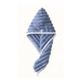 thumbnail image 1 of Dry Hair Cap With Large Waves Three-dimensional Vertical Pattern Adult Shower Cap, 1 of 2