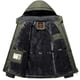 thumbnail image 5 of Chaqueta de invierno para hombre, prendas de vestir impermeables de lana gruesa, chaquetas de descarga, cortavientos para hombre, Parka verde militar, impermeable, abrigos de talla grande 9XL, 5 of 5