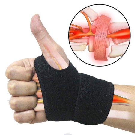 ZMHIXM Men's and women's basketball sports wristbands adjustable wrist warm hand guards fitness weightlifting wrist straps hand guards suitable for arthritis tendonitis