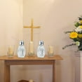 thumbnail image 2 of 6Pcs Holy Water Vessels Glass Bottles With Caps Reusable Baptisms Accessories for Church Event Essential Oil Dispensers, 2 of 8