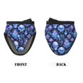 thumbnail image 7 of Skull blue crystal flower Oven Mitts Heat Resistant - Soft Lining Silicone Mini Oven Mitts with HangingLoop, Kitchen Oven Gloves Heat Resistant 500℉ for Cooking Baking Microwave, 7 of 7
