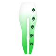 thumbnail image 4 of DDAPJ pyju St. Patrick's Day Leggings for Women Novelty Holiday Party Tights Stretchy High Waisted Casual Yoga Pants Birthday Gifts Green S, 4 of 5
